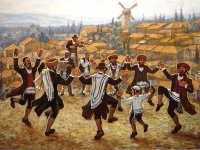 Сегодня иудеи отмечают самый радостный праздник в году — Симхат-Тору. 206837w200zc0