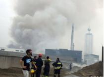 В Китае на заводе произошел пожар: погибли девять человек 