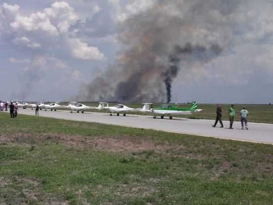 В Румынии на авиашоу разбился самолет