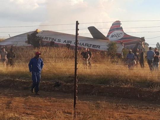 В ЮАР разбился пассажирский самолет