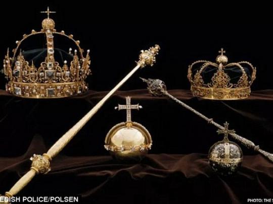 Похищены бесценные реликвии шведской королевской семьи