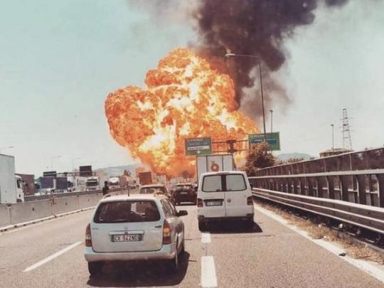 В аэропорту Болоньи произошел мощный взрыв