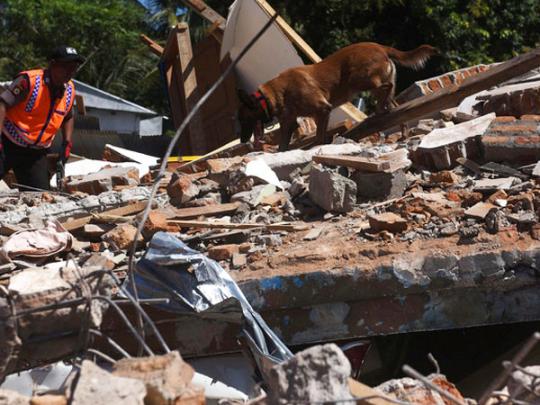 Число погибших в результате землетрясения в Индонезии достигло 347