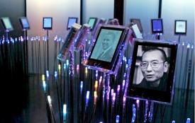 Церемония награждения китайского правозащитника Лю Сяобо Нобелевской премией мира за 2010 год