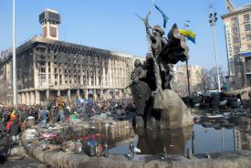 Киев. Майдан. 21 февраля 2014 года