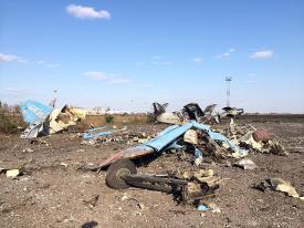 Луганский аэропорт полностью разрушен