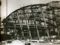 Строительство аэровокзала в Борисполе. 1960-е