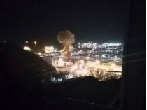 Пожежа на нафтобазі у Краснодарському краї росії
