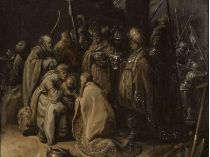 Рання картина Рембрандта «Поклоніння царів»