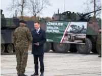Танковий батальйон на кордоні Польщі та Білорусі