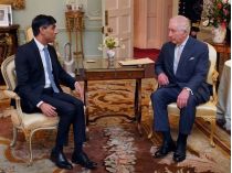 Король Чарльз и премьер-министр Риши Сунак 