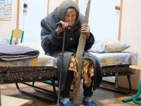 97-річна Лідія Степанівна у шелтері
