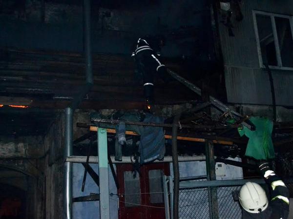Пожар в жилом доме на Молдаванке: пострадала женщина