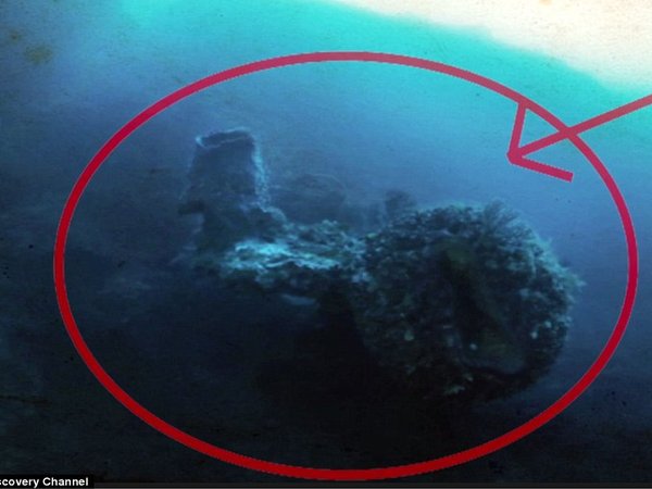В Бермудском треугольнике обнаружен инопланетный корабль, затонувший пять тысяч лет назад