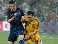 В своем втором поединке на Евро-2012 сборная Украины уступила Франции — 0:2