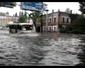 Ливень затопил Одессу