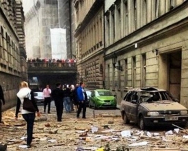 В центре Праги прогремел мощный взрыв: десятки раненых
