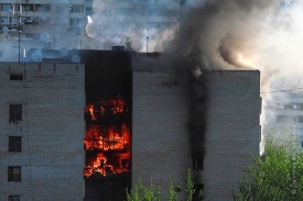Пожар в харьковском общежитии унес жизни трех человек 