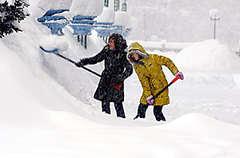 В москве и московской области стоят 30-градусные морозы