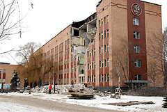 Взрыв в луганской больнице, в результате которого погибли 16 человек, произошел из-за баллонов со смесью газов