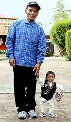 Житель непала ростом 56 сантиметров претендует на звание самого маленького человека в мире