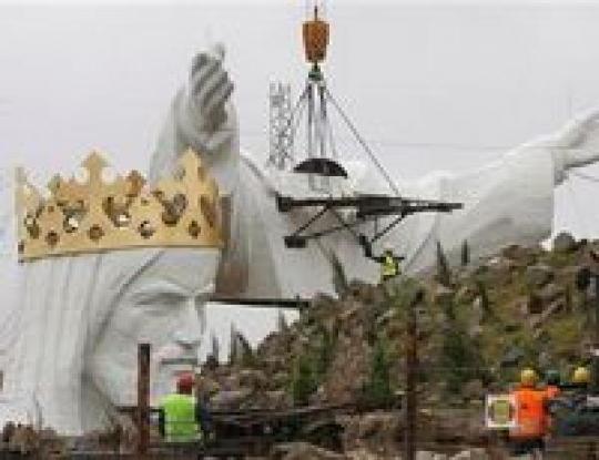 В Польше таки построили самую большую в мире статую Христа