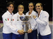 Итальянские теннисистки в третий раз захватили Кубок Федерации