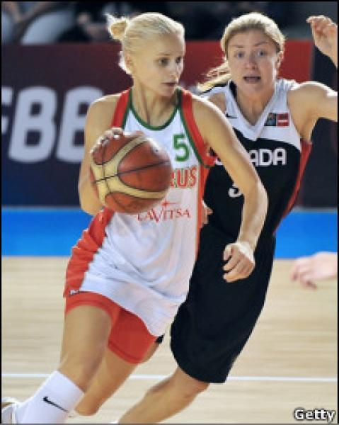 Белорусские баскетболистки будут играть в платьях