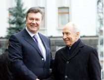 встреча Виктора Януковича с Шимоном Пересом