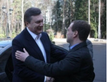 Вчера тет-а-тет Медведева и Януковича затянулась на целых два с половиной часа