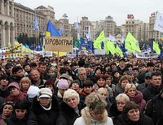 массовые акции на Майдане