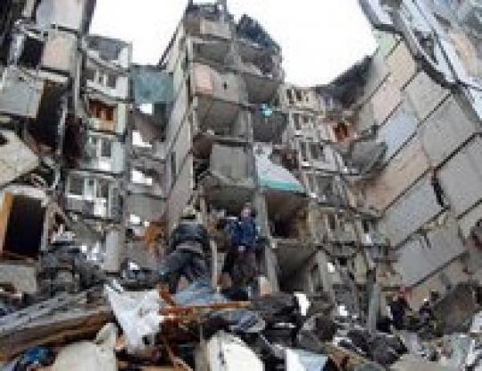 взрыв в жилом доме Днепропетровска