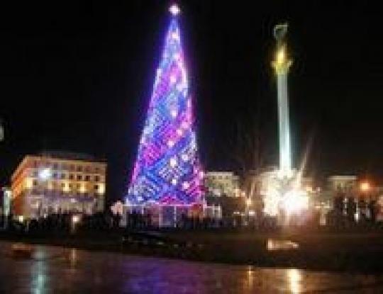Новогодняя елка на Майдане