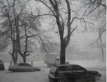 Одесса снегопад