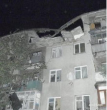 На Закарпатье взрыв газа разрушил дом