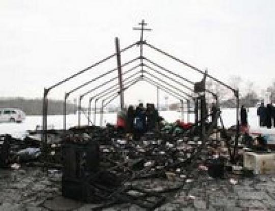 В Чернигове сожгли церковь Московского патриархата