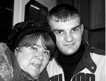 Яша Попович с мамой