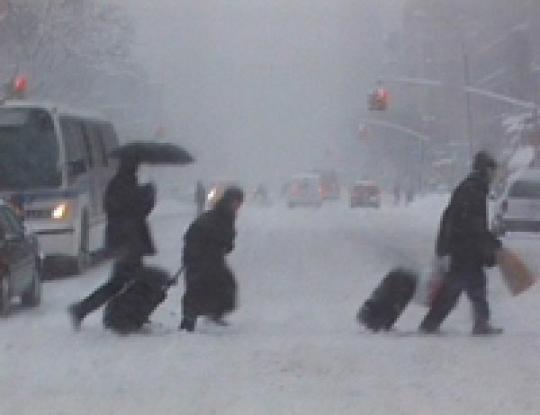 Завтрашний день синоптики видят весьма экстримальным: по всей Украине и обледенение, и снег, и метели 
