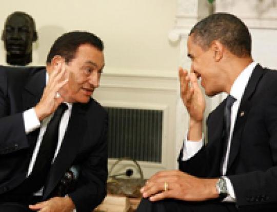 Барак Обама советует Хосни Мубараку не тянуть со своей отставкой до осени