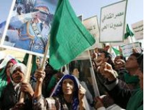 митингующие в Ливии