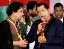 Уго Чавес Муаммар Каддафи
