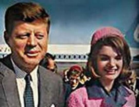 Кеннеди с женой