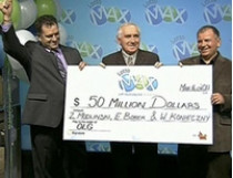 В Торонто трое поляков выиграли в лотерею 50 миллионов долларов 