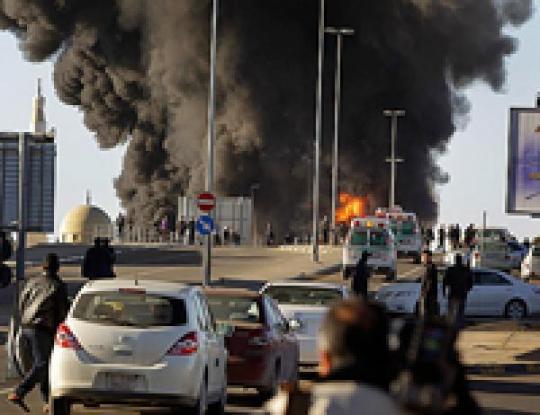 Ливия бомбежка