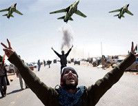 авиация НАТО ливийские повстанцы