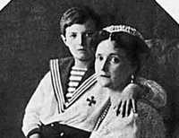 царевич Алексей с матерью