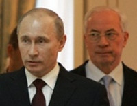 Азаров и Путин 