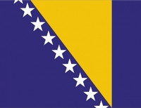 флаг Боснии и Герцеговины