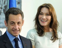 Николя Саркози и Карла Бруни 