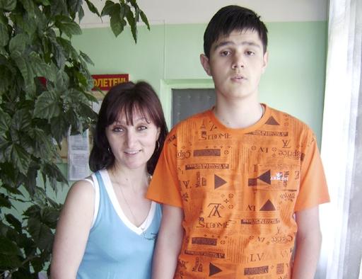 Олег Лымарь и его мама
